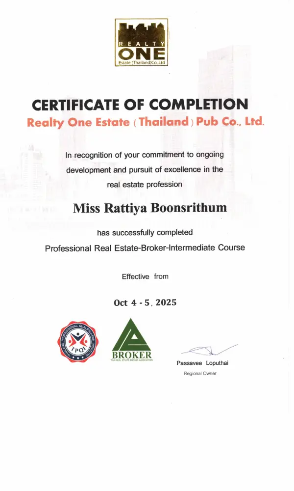 Professional Real Estate Certification